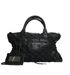 Agneau Smocked City Bag, front view